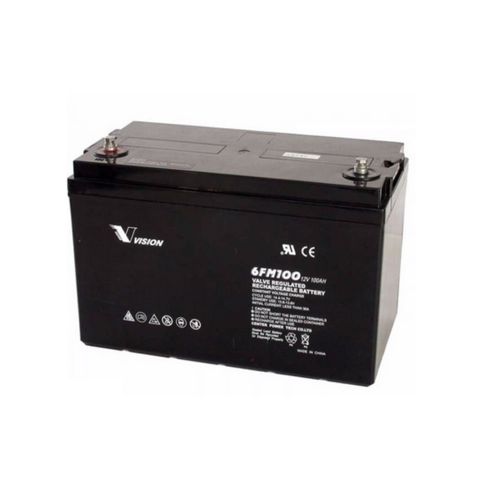 Bateria gel ciclo profundo 100ah reac