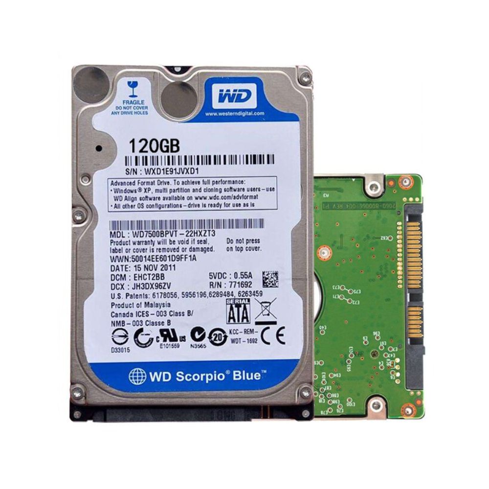 Disco duro notebook 120gb sata desarme