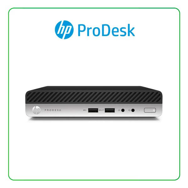 Mini pc hp prodesk 400 g4 - intel core i5-8500t - ram 8gb ddr4 -