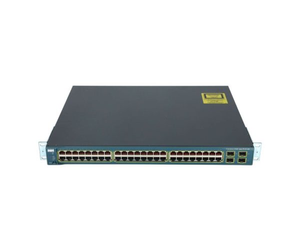 Switch cisco catalyst 3560 poe 48 puertos ws-c3560-48ps-s reac 4sfp