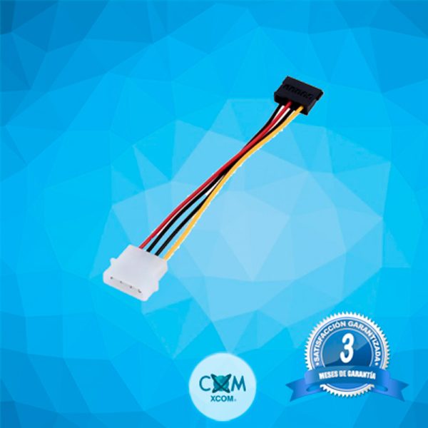 CABLE SATA PODER MOLEX HEMBRA ADAPTADOR