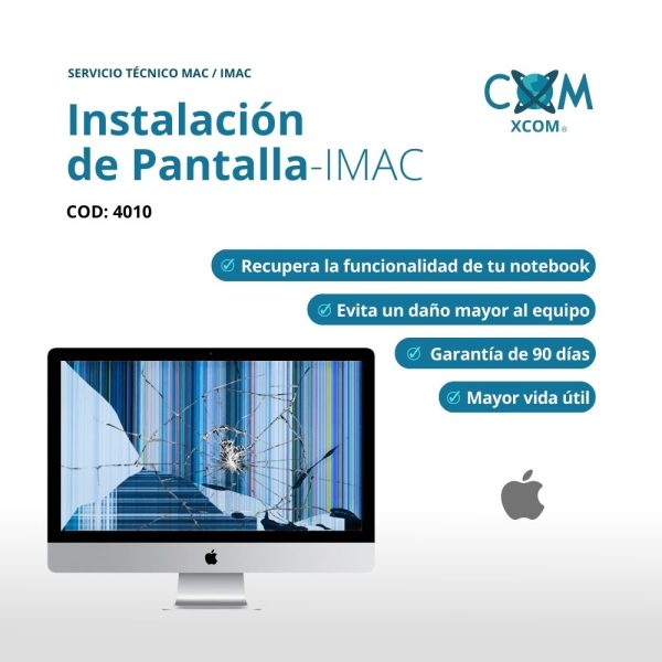 SERVICIO DE CAMBIO O INSTALACION DE PANTALLA IMAC