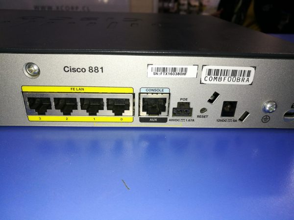 ROUTER CISCO 800 SERIES, 4 PTOS