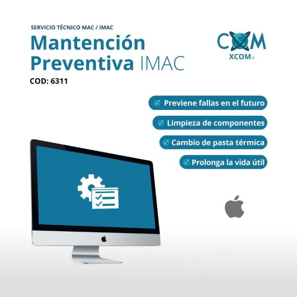 SERVICIO DE MANTENCION PREVENTIVA IMAC