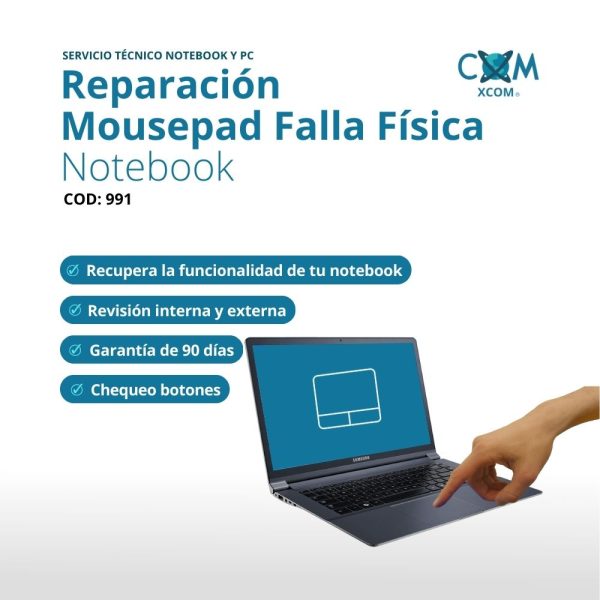 REPARACION TOUCHPAD NOTEBOOK (FALLA FISICA)