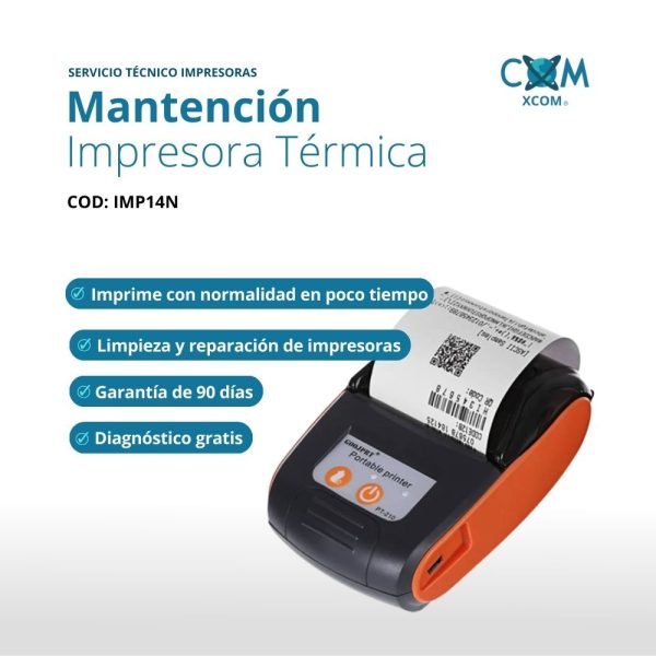 SERVICIO DE MANTENCION IMPRESORA TERMICA
