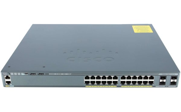 SWICTH CISCO WS-C2960X-24PS-L   / ADMINISTRABLE / 24 PUERTOS GIGAETHERNET