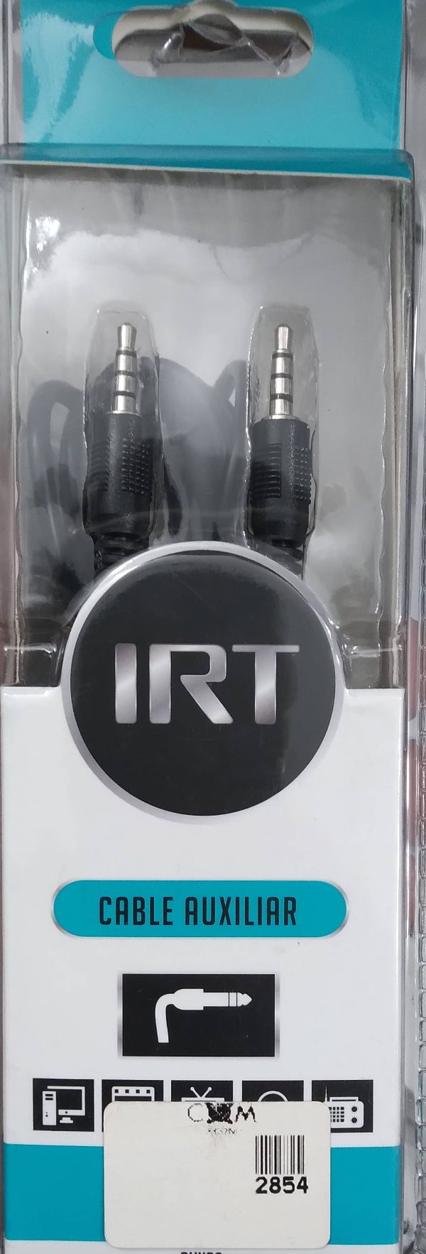 CABLE AUX PLUG PLUG IRT 3 MTS