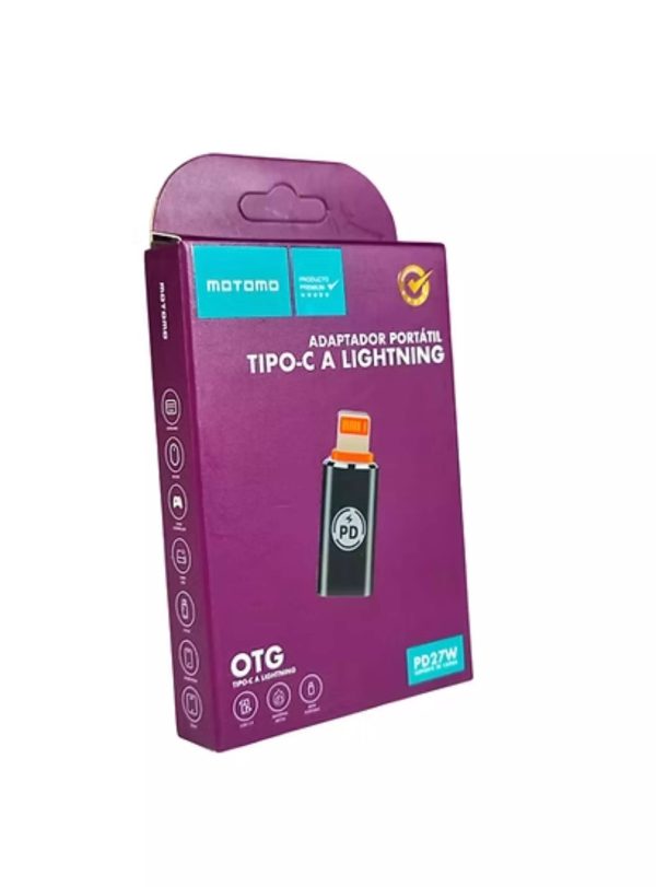 ADAPTADOR OTG TIPO C A LIGHNING