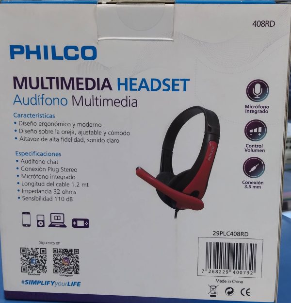 AUDIFONOS PHILCO