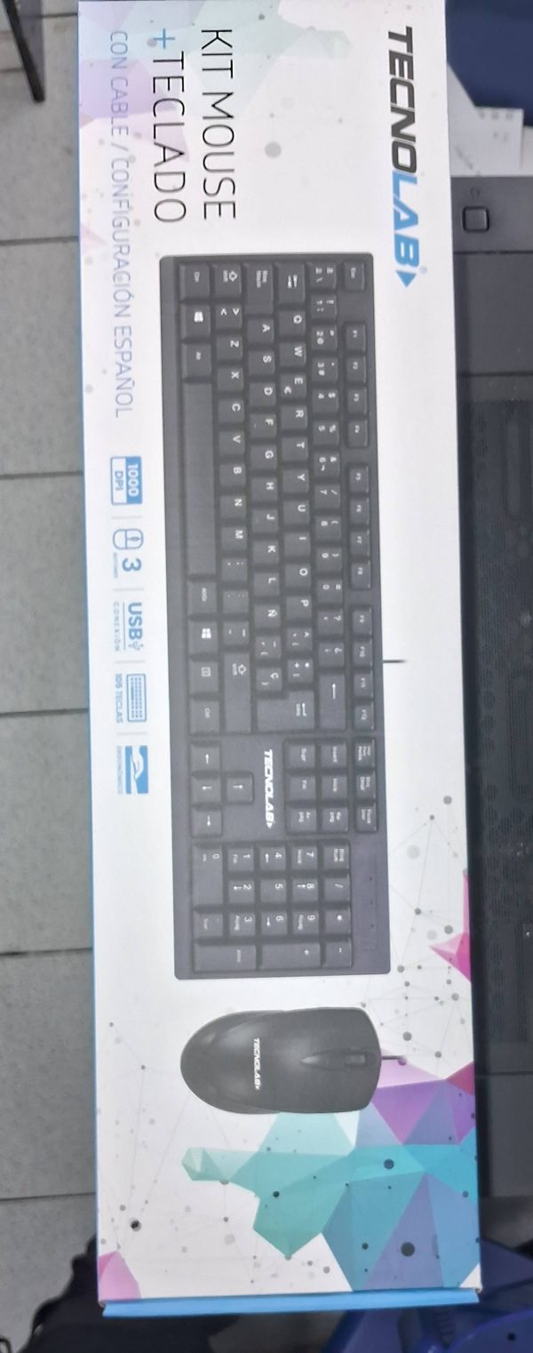 KIT TECLADO Y MOUSE ALAMBRICOS