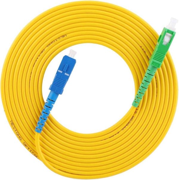 CABLE FIBRA OPTICA APC - UPC 15MT